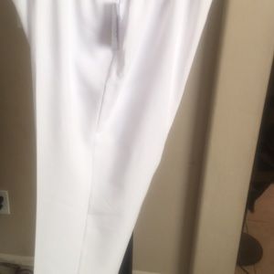 White Plus size white Pants